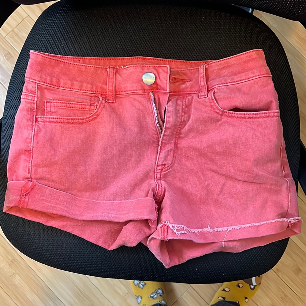 american eagle super stretch shorts size 6